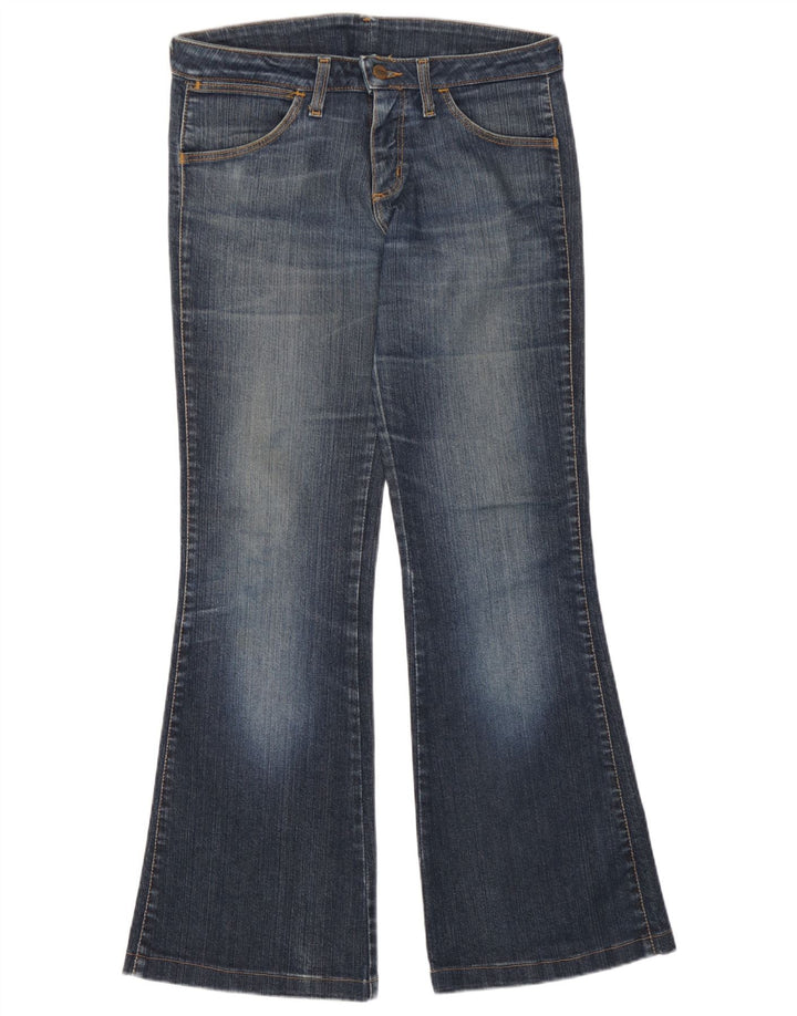 Wrangler Dame Flared Jeans W29 L30 Blå Bomuld