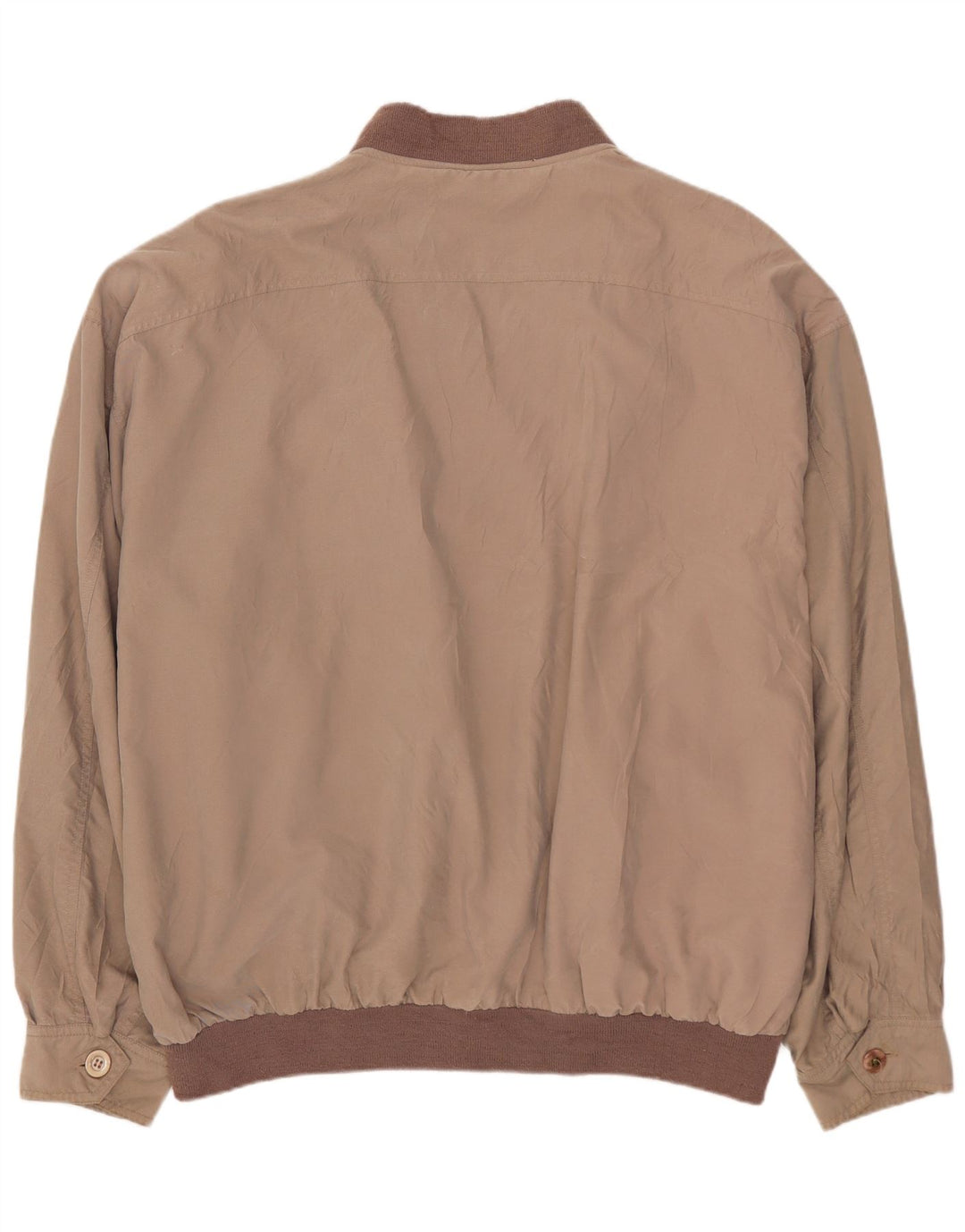 JEAN LEGALLI Herre Loose Fit Bomberjakke IT 54 2XL Grå Polyester