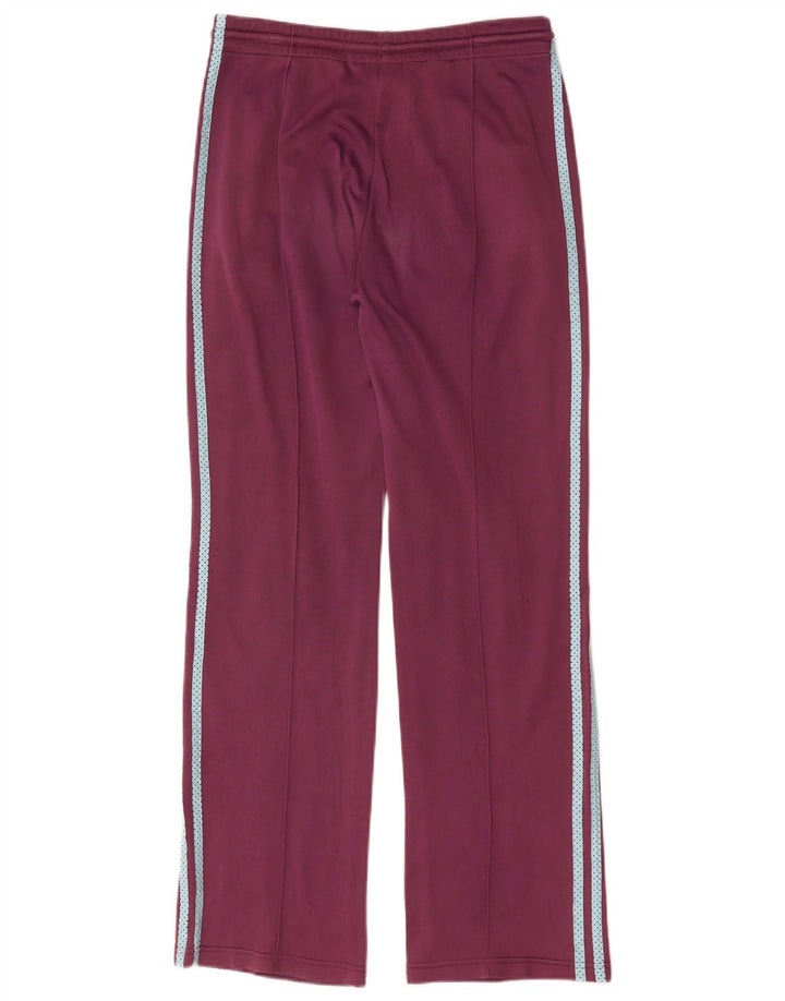 Adidas Træningsdragtsbukser til kvinder UK 14 Medium Burgundy Polyester