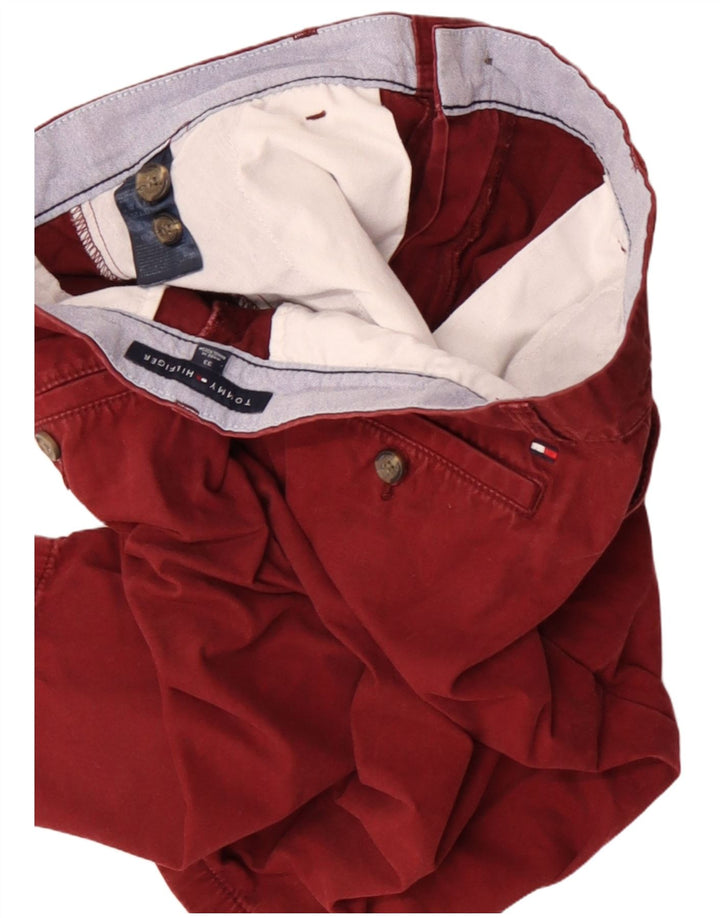 Tommy Hilfiger Herre Chino Shorts W33 Medium Brun Bomuld