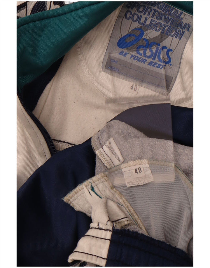 Asics hel træningsdragt til kvinder IT 48 XL Marineblå Colourblock Polyamid