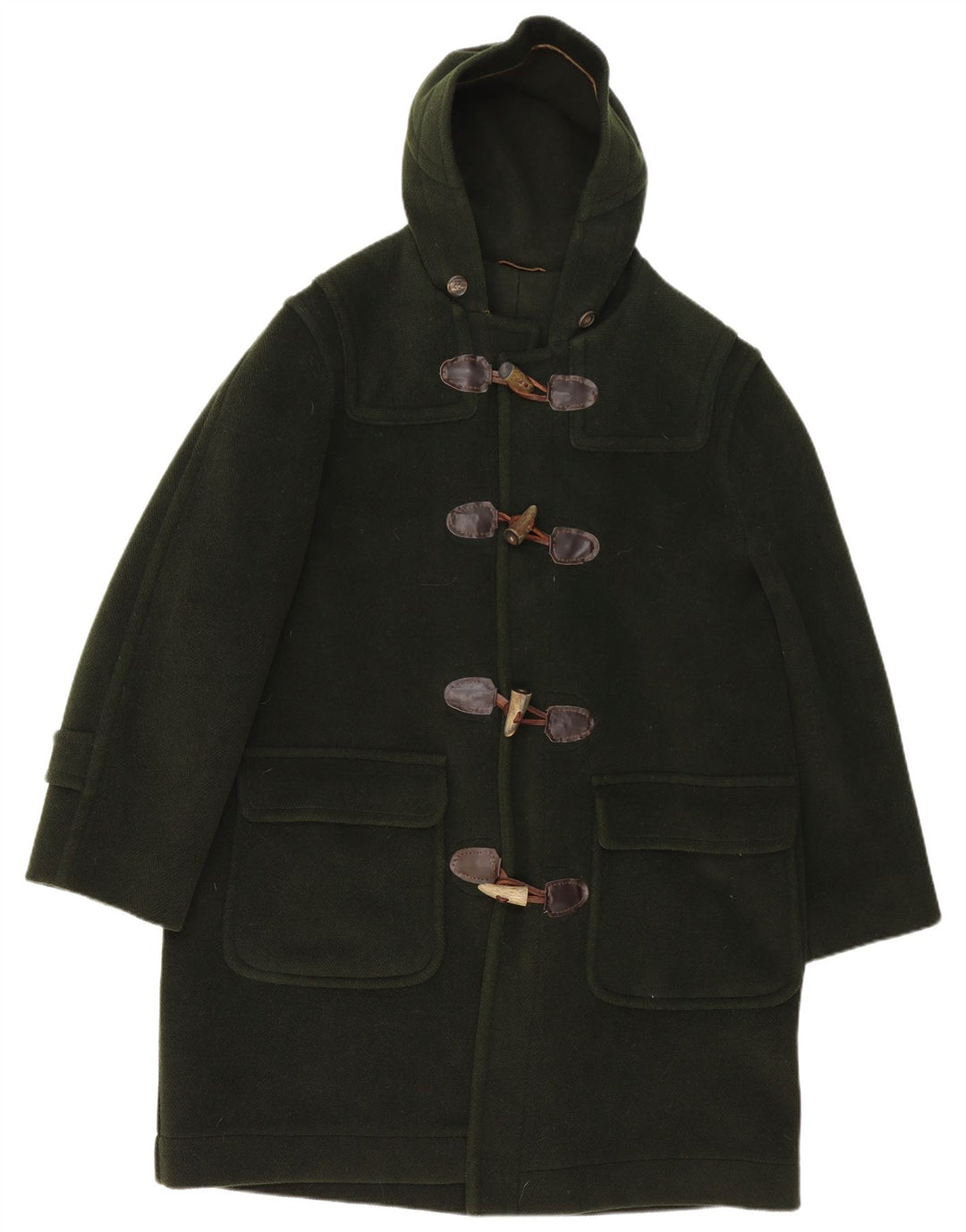 Zanolini Herre Hooded Duffle Coat IT 50 Large Green
