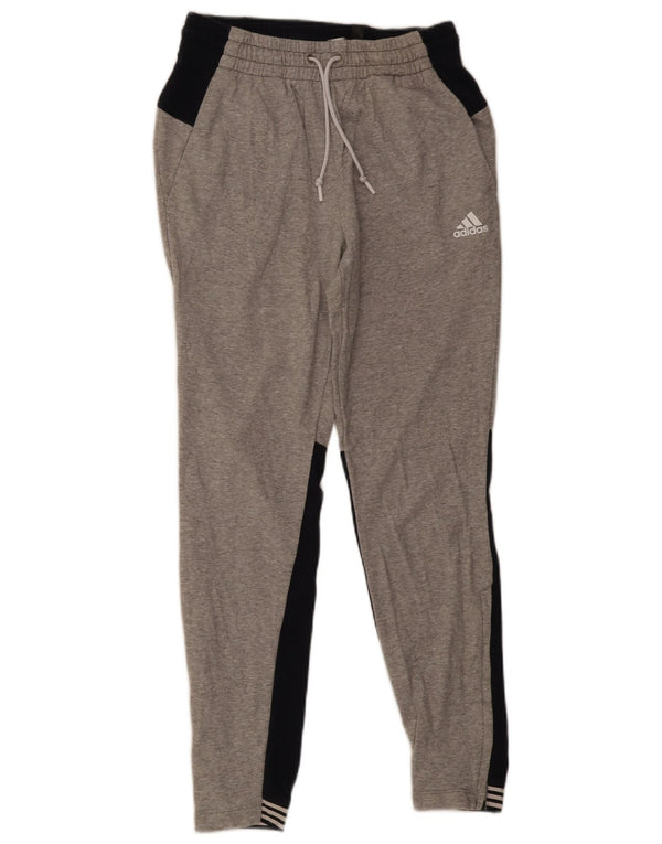 Adidas Træningsdragt til mænd Joggers Små Grå Colourblock Cotton Sports