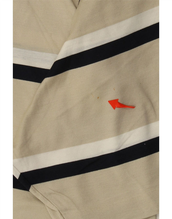 Paul & Shark Herre Yachting Polo Shirt XL Beige Stribet