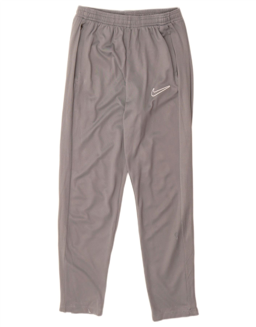 Nike drenge Dri Fit træningsdragt bukser 12-13 år stor grå polyester