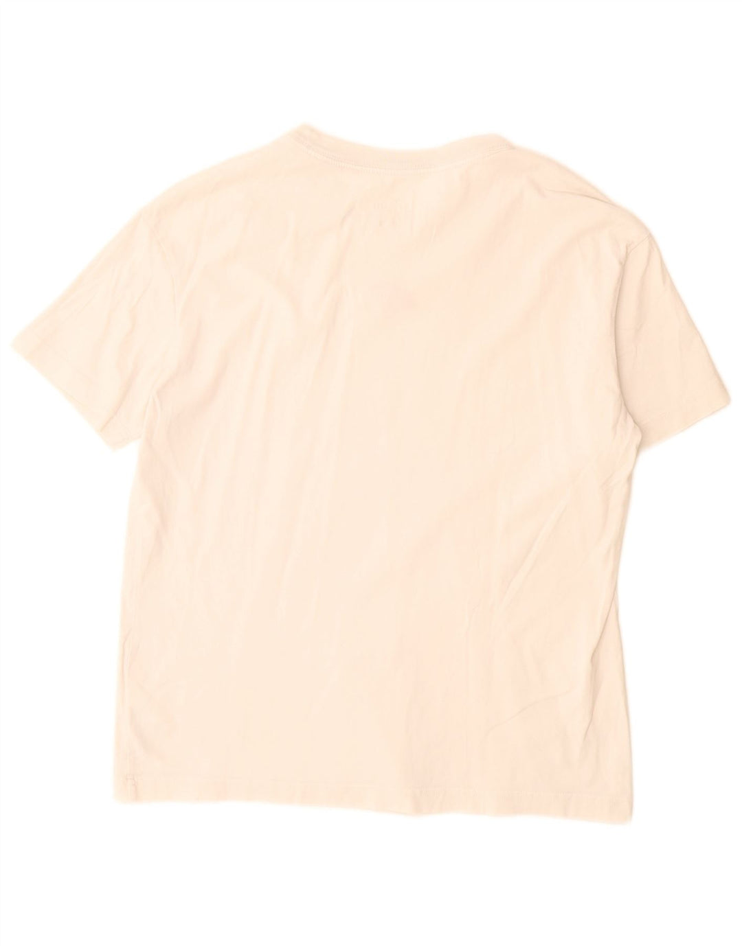Nike T-shirt top til mænd, lille hvid bomuld