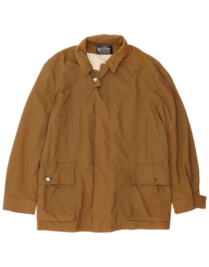 PIRELLI Mens Utility Jacket IT 52 XL Brown Polyamide