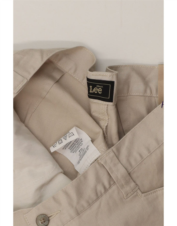 LEE Casual Shorts til kvinder US 16 2XL W34 Grå Bomuld