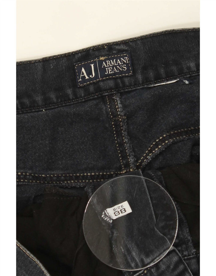 Armani Straight Jeans til mænd W38 L27 Marineblå