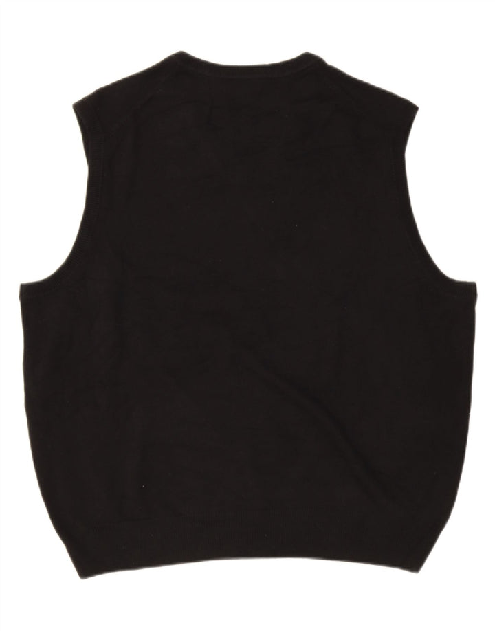 Dockers Herrevest Tank Top 2XL Sort Argyle/Diamond Akryl