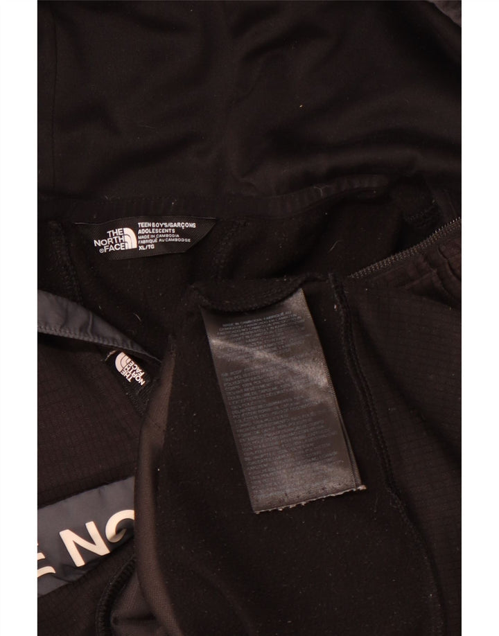THE NORTH FACE Grafisk hættetrøje til drenge 14-15 år XL Sort