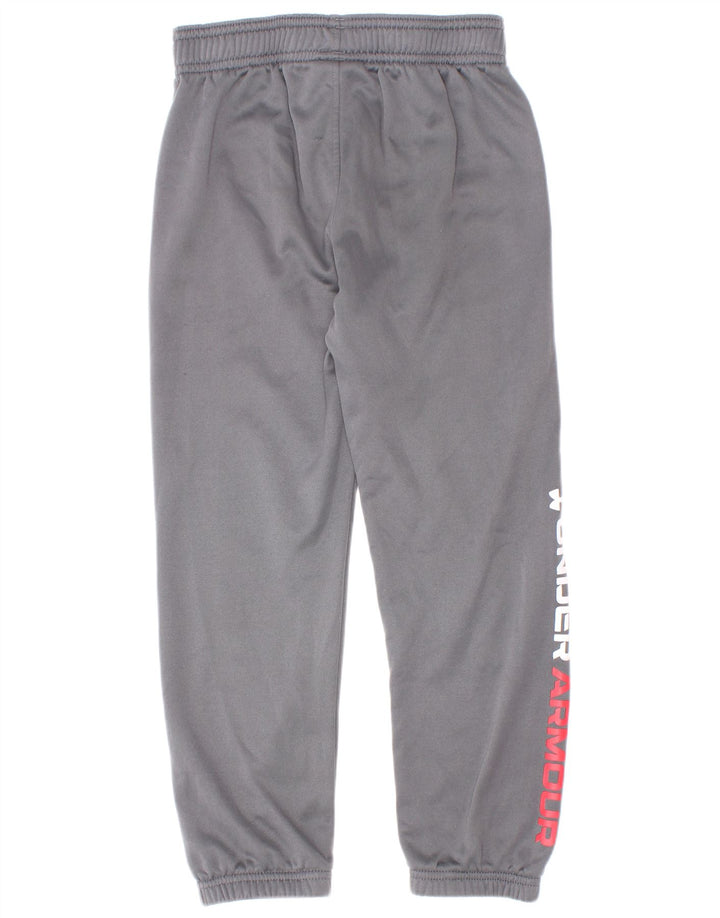 Under Armour Boys Grafisk træningsdragt Bukser Joggers 5-6 år Grå