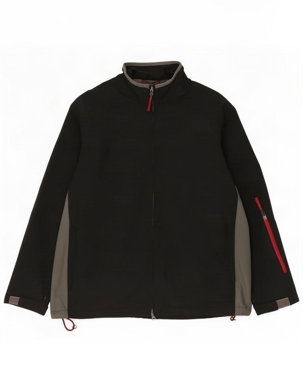 Gap Herre træningsdragt Topjakke XL Sort Colourblock Nylon