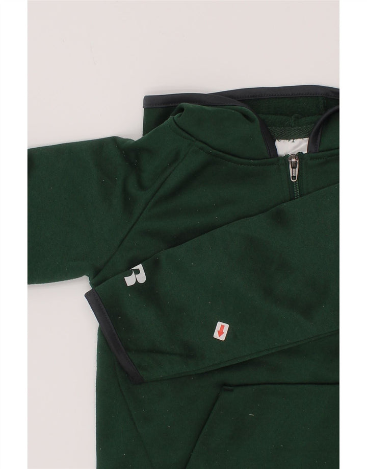 Russell Athletic Boys Grafisk Hoodie Jumper 2-3 år Grøn Polyester