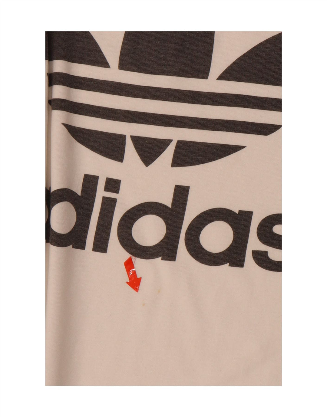 ADIDAS Mens Graphic T-Shirt Top Medium White Vintage Adidas and Second-Hand Adidas from Messina Hembry 