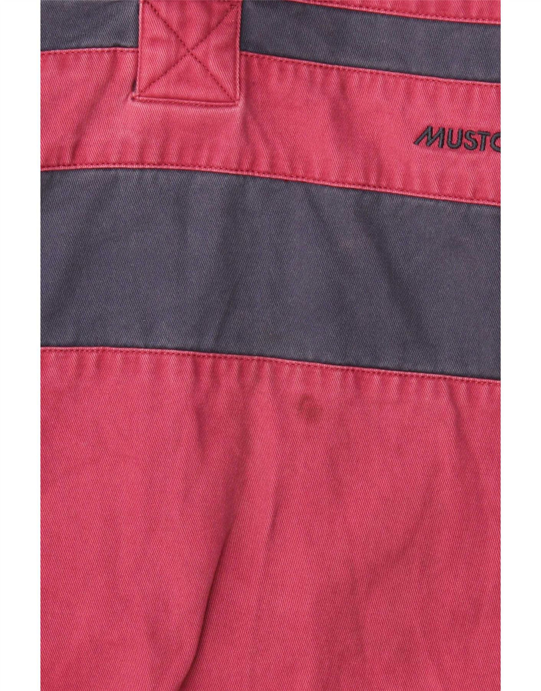 Musto Herre Pullover Shirt Stor rødstribet bomuld