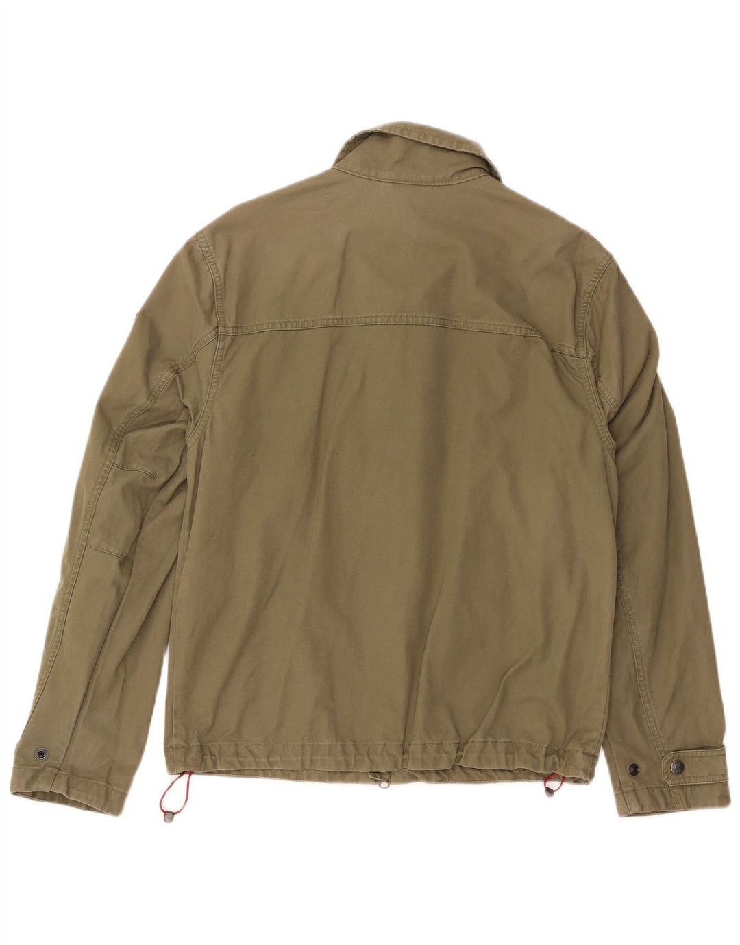 Napapijri Herre Bomber Jacket UK 36 Small Khaki Cotton
