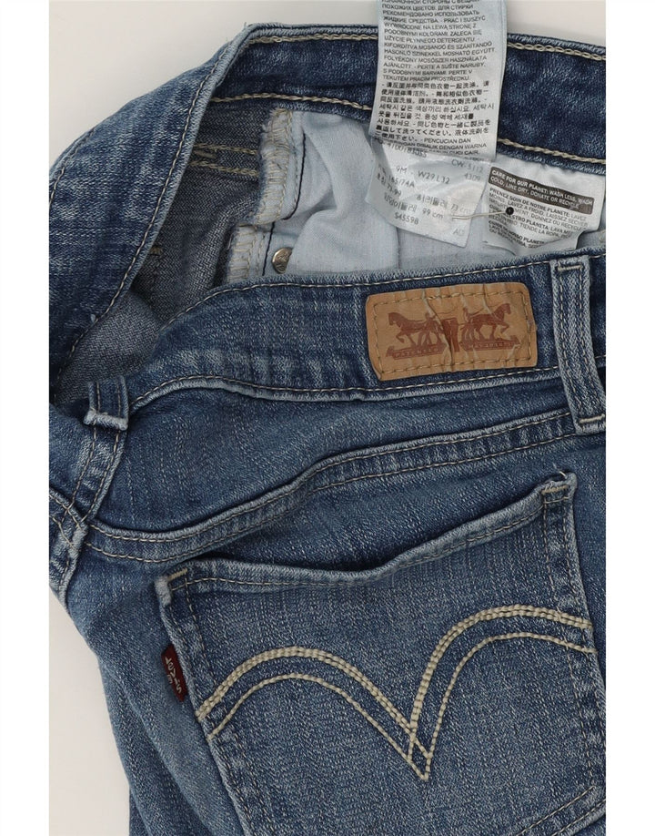 LEVI'S Womens Legging Skinny Jeans W29 L29 Blue Cotton Vintage Levi's and Second-Hand Levi's from Messina Hembry 