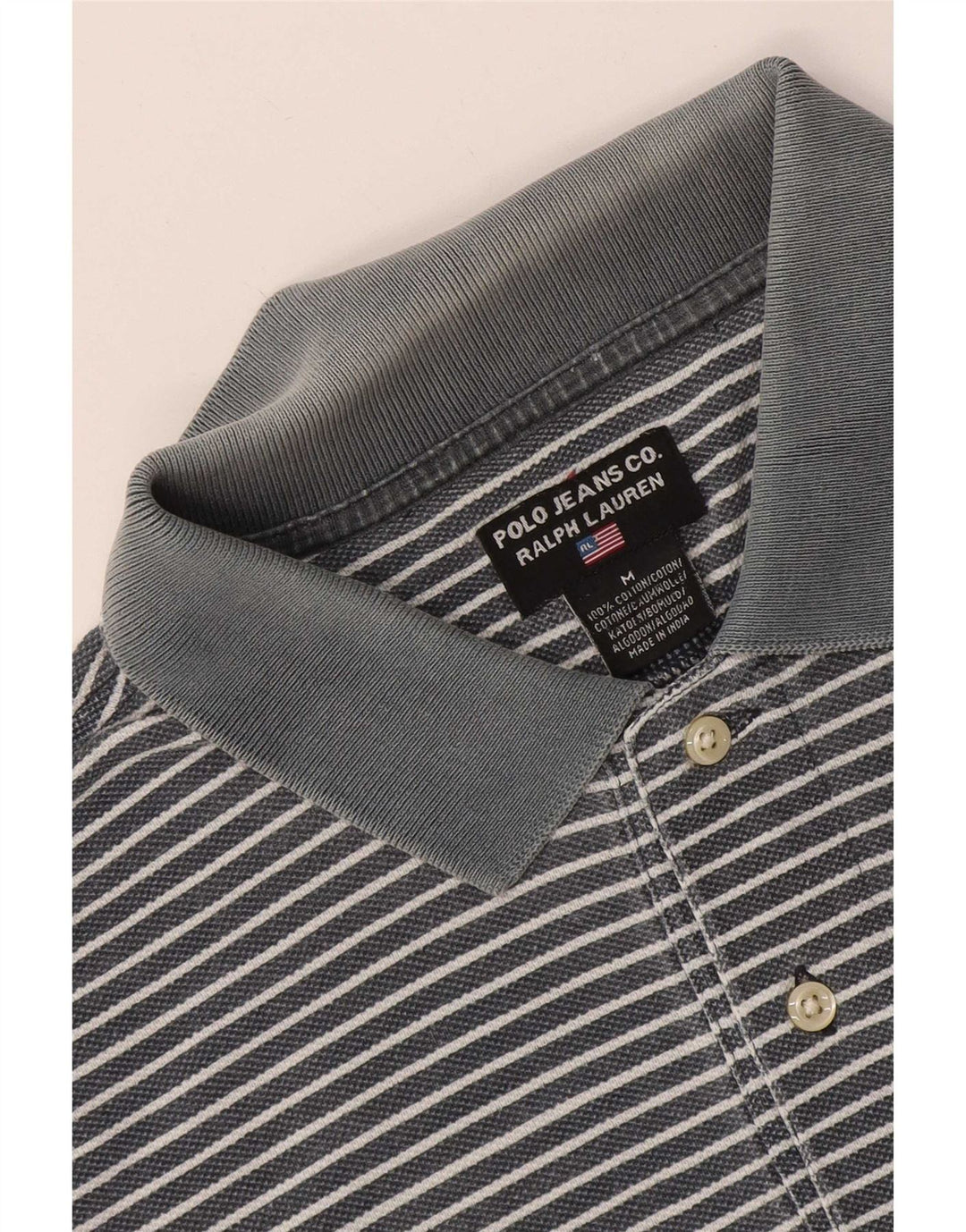 Polo Ralph Lauren Herreskjorte Medium Blue Pinstripe Bomuld