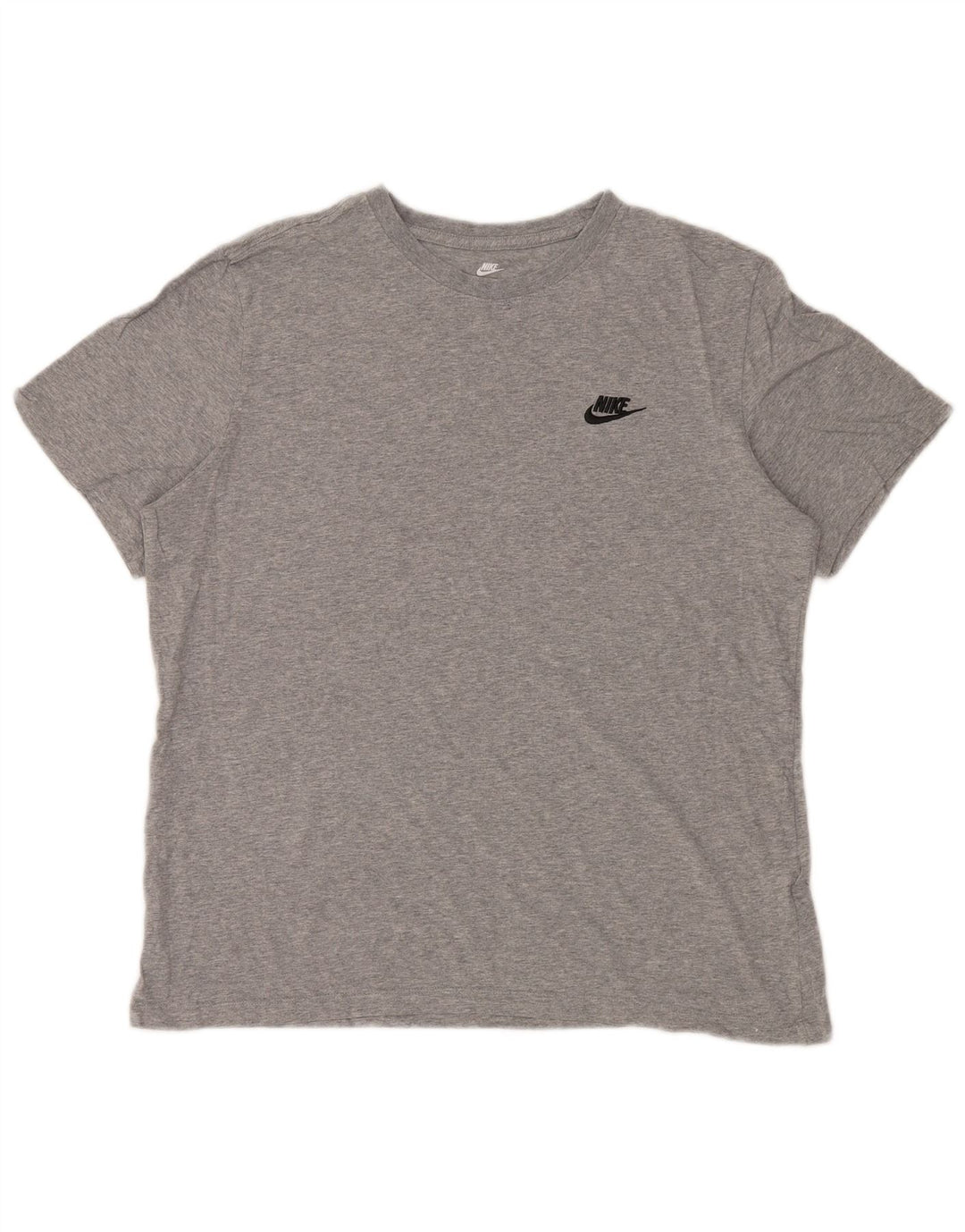 NIKE T-shirt top til mænd, stor grå bomuld