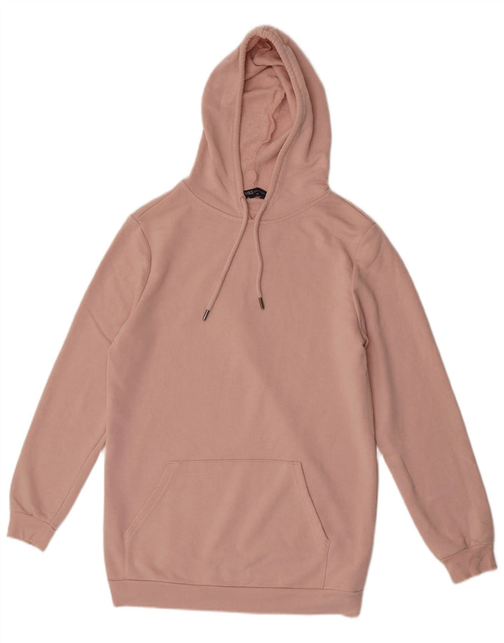 Marks & Spencer hættetrøje til kvinder UK 12 Medium Pink Bomuld