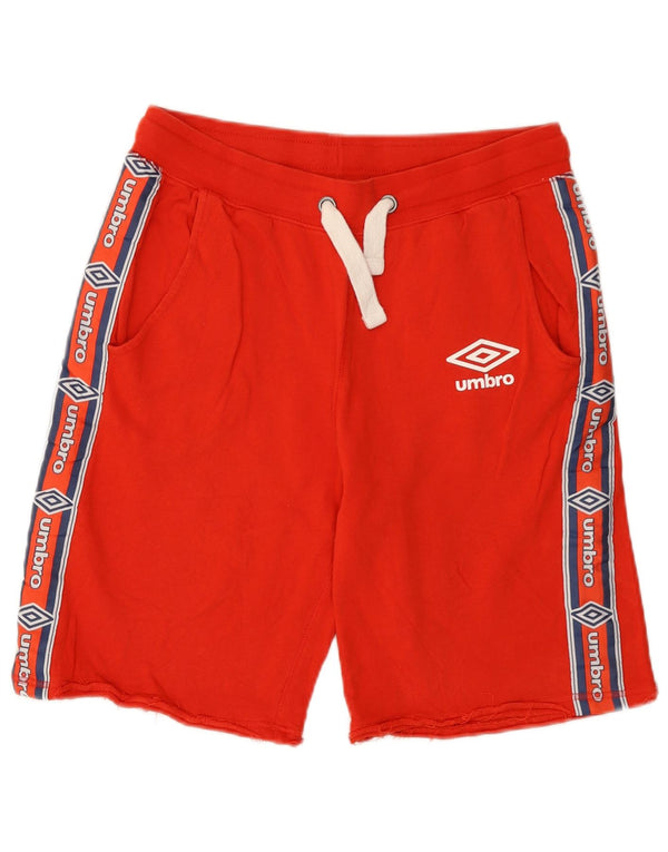 Umbro Herre grafiske sportsshorts Medium rød bomuld