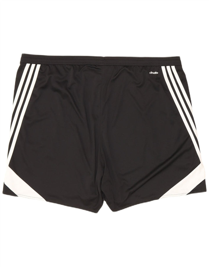 Adidas Herre Climalite Sport Shorts 2XL Sort Colourblock Polyester