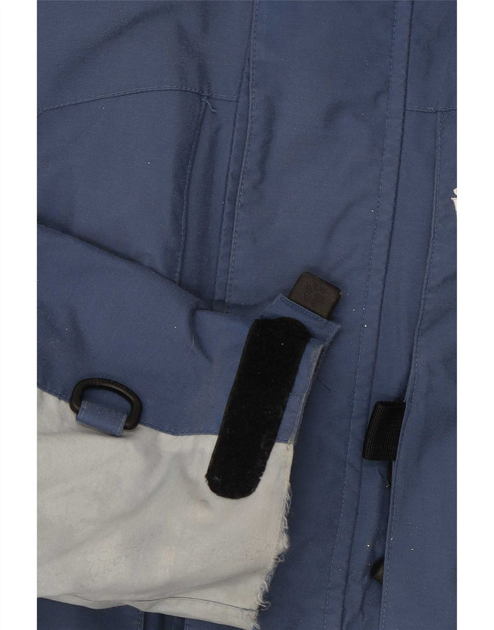 Jack Wolfskin Herre skijakke UK 40/42 Large Blue Colourblock Polyamid
