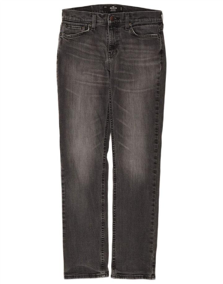 Hollister Herre Slim Straight Jeans W29 L32 Grå Bomuld