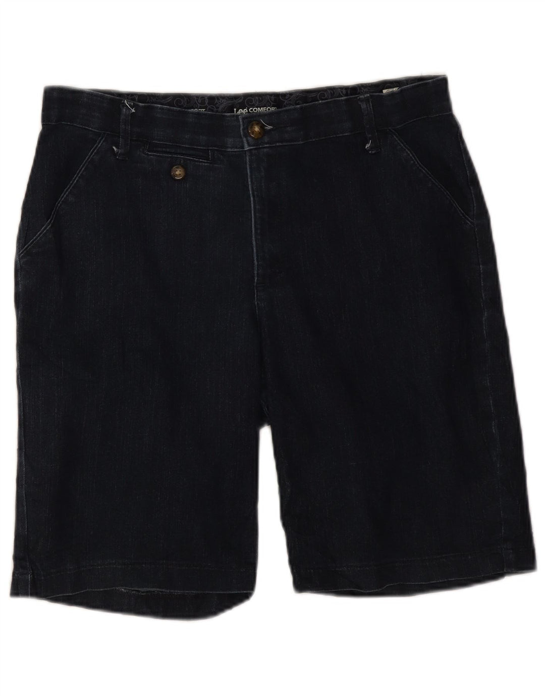 Lee Dame denim Shorts US 10 Large W32 Navy Blue Bomuld