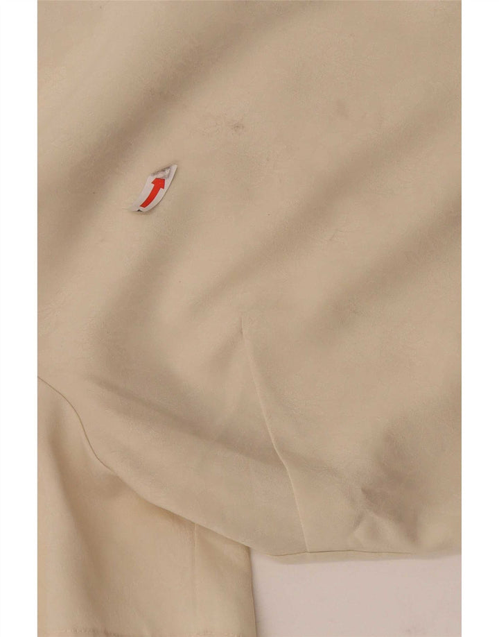 Marks & Spencer Kortærmet skjortebluse til kvinder UK 16 Stor Beige