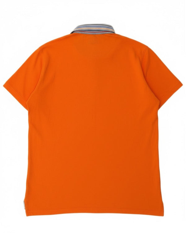 Harmont & Blaine Herre Regular Fit Polo Shirt 3XL Orange