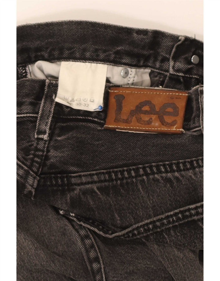 Lee Straight Jeans til mænd W30 L32 Sort