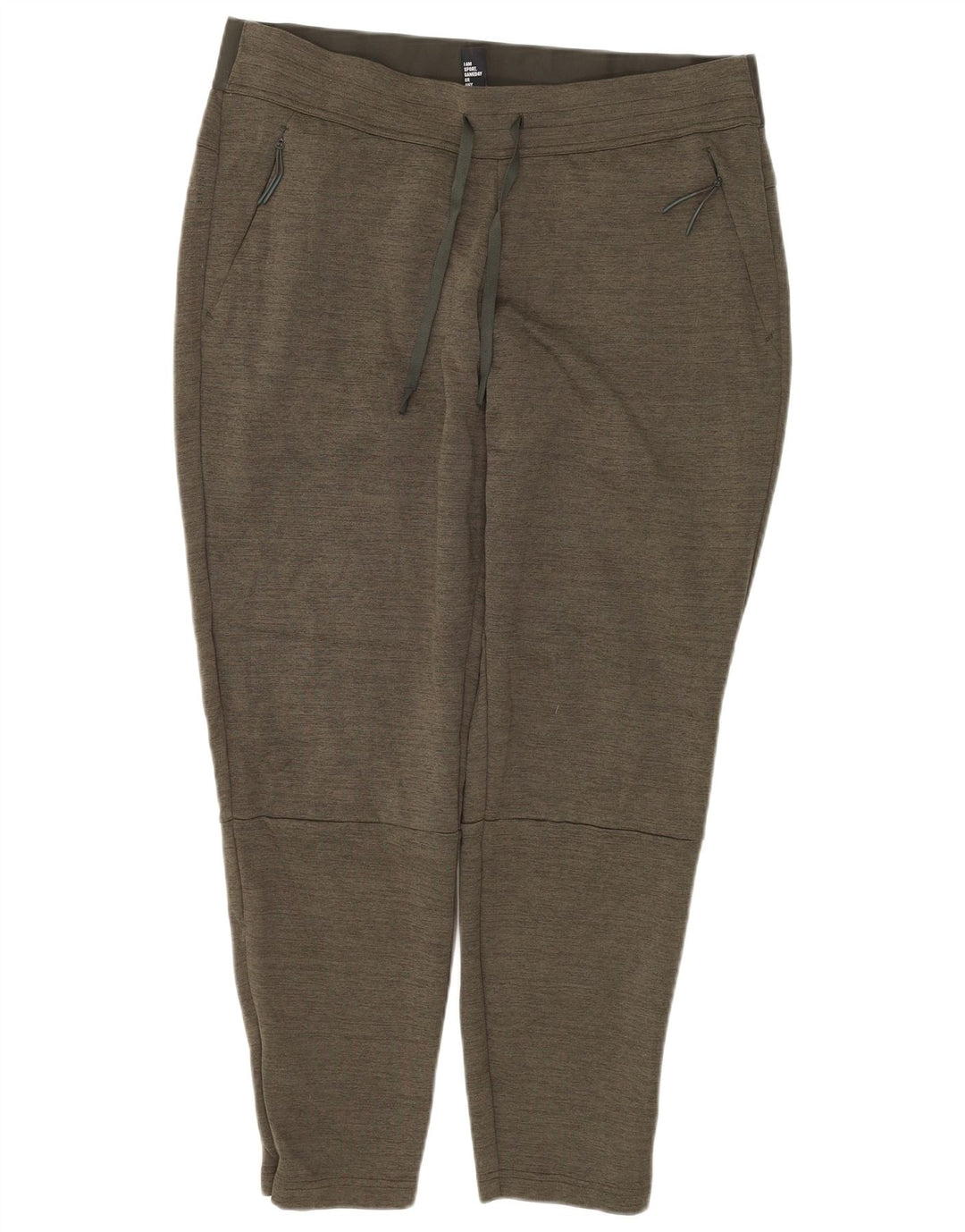 ADIDAS Træningsdragtsbukser til kvinder UK 20/22 XL Khaki Flecked