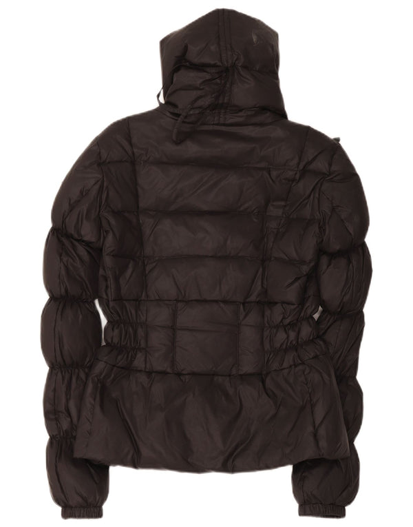 Guess Polstret jakke til kvinder UK 14 Medium Sort Nylon