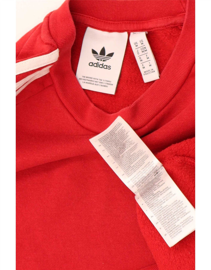 Adidas sweatshirt til mænd Medium rød bomuld