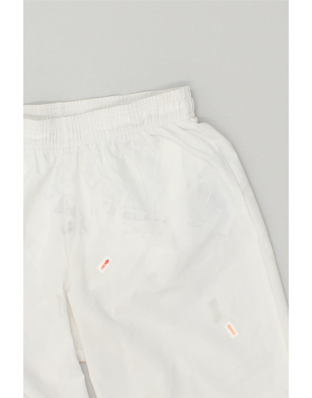 NIKE Mens Dri Fit Graphic Sport Shorts Small White Polyester | Vintage Nike | Thrift | Second-Hand Nike | Used Clothing | Messina Hembry 