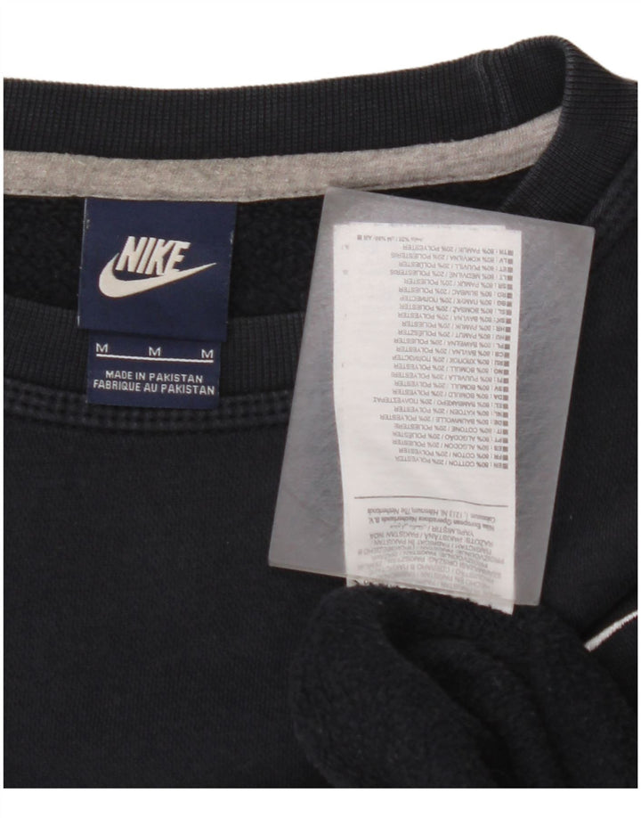 NIKE sweatshirt til mænd Medium marineblå bomuld