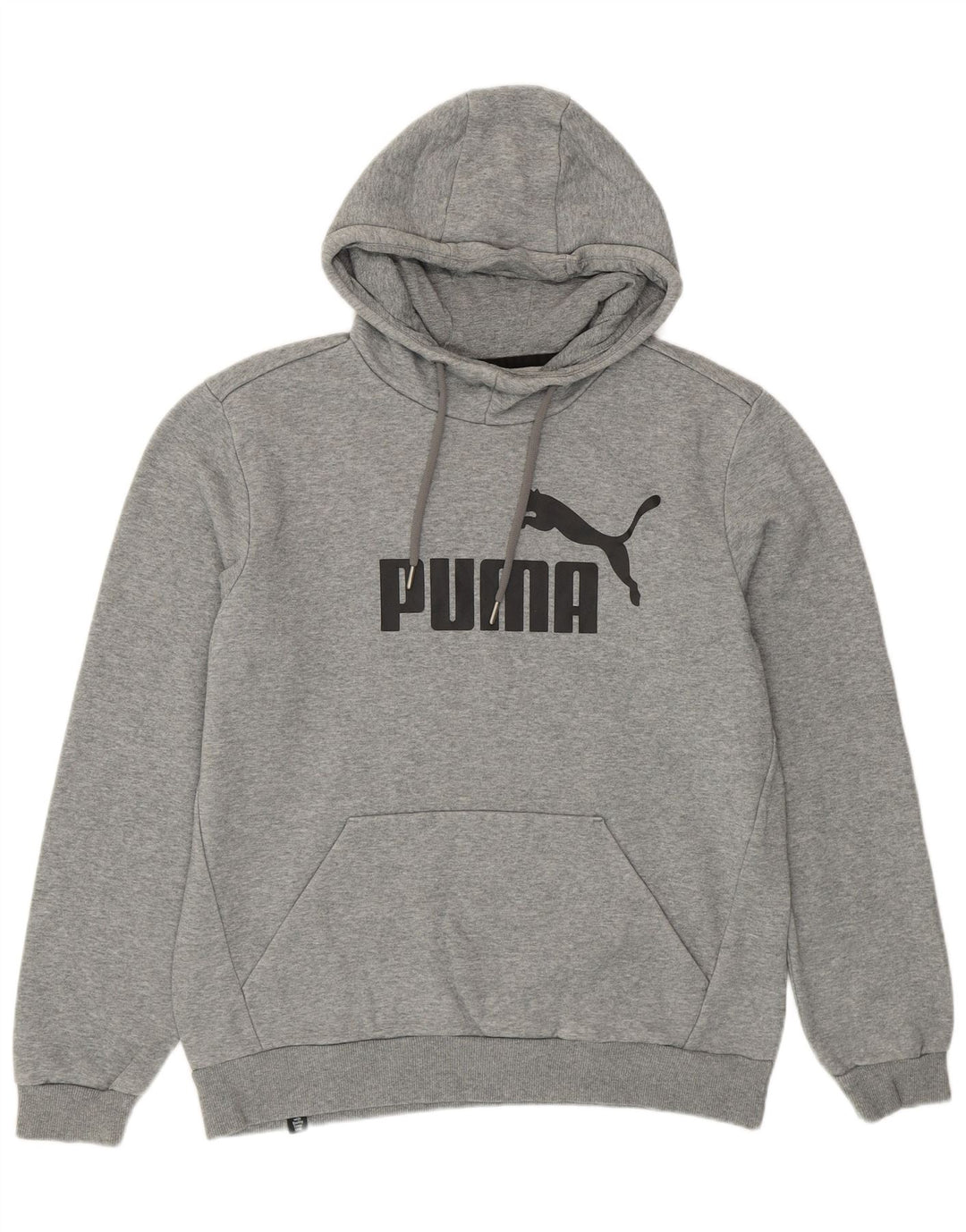 Puma Herre grafisk hættetrøje Jumper Medium Grey Flecked Bomuld