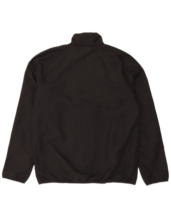 ADIDAS Mens Climawarm Tracksuit Top Jacket UK 40/42 Medium Black Polyester