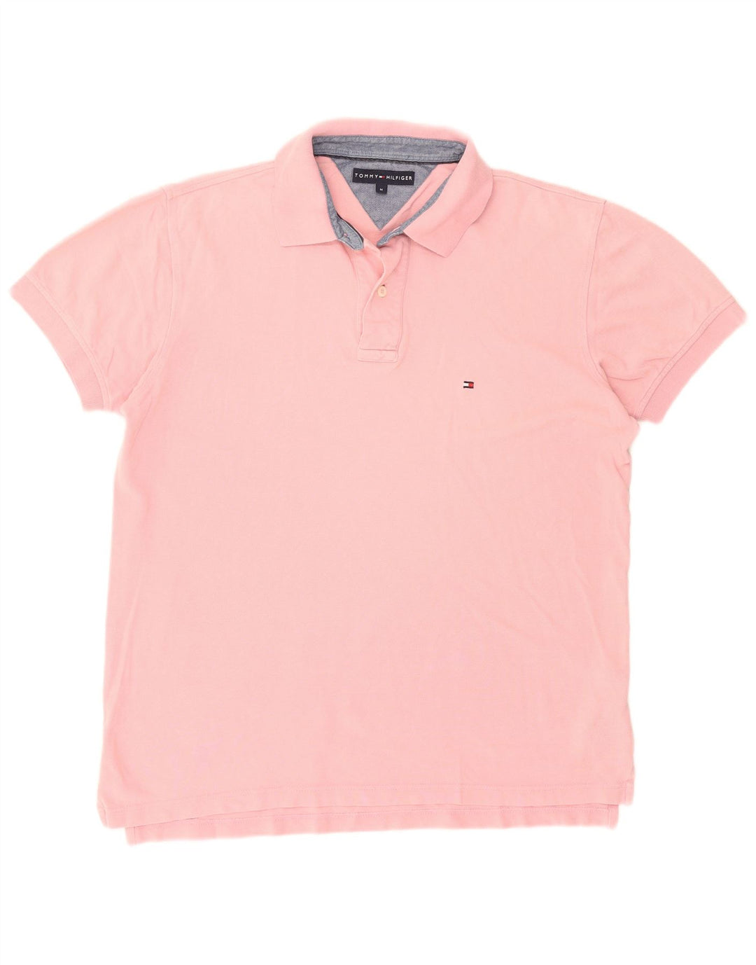 TOMMY HILFIGER Poloshirt til mænd Medium Pink Bomuld