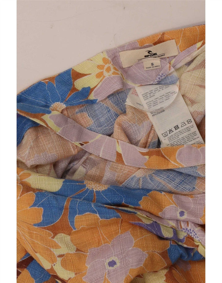 Rip Curl Kvinder Wrap Nederdel Lille W26 Flerfarvet Blomsterbomuld