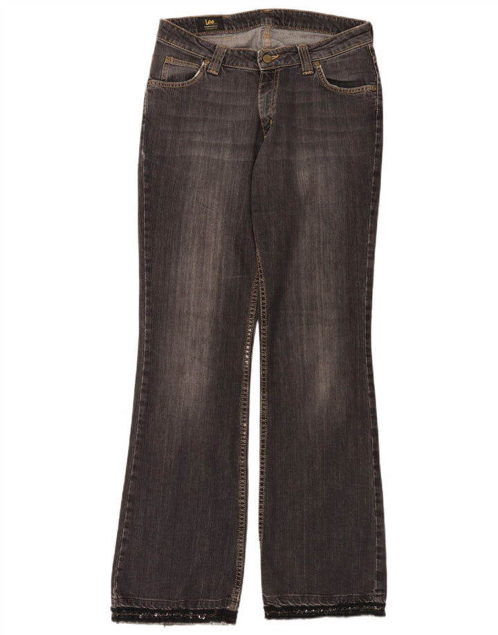 Lee Dame Desoto Bootcut Jeans W32 L33 Grå Bomuld