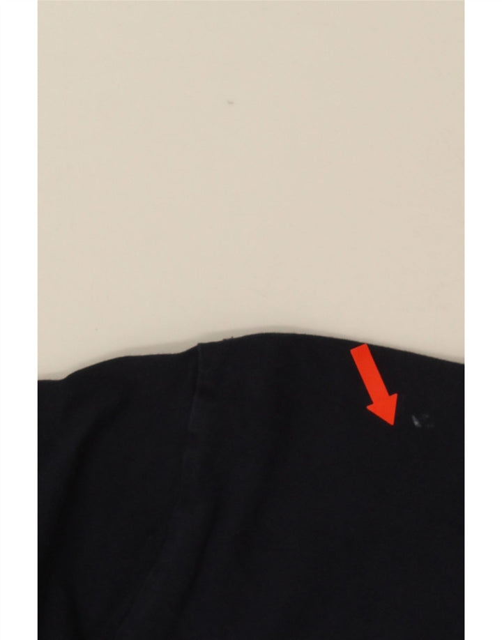 Calvin Klein Herre T-Shirt Top Stor Marineblå Stribet