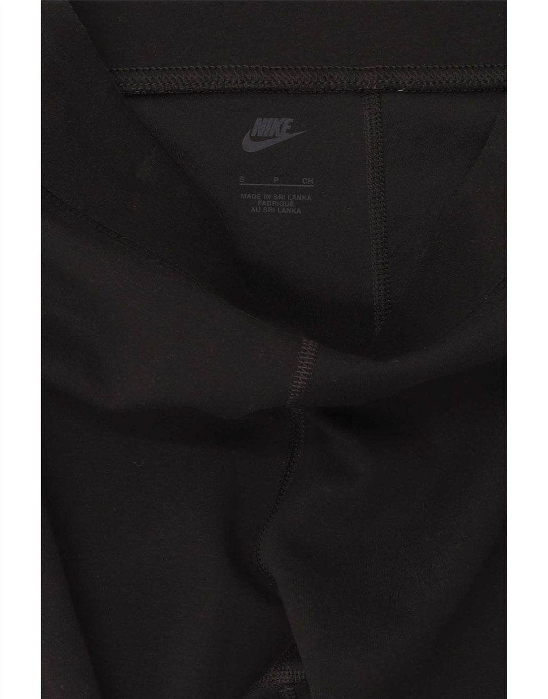 Nike Dame Grafiske Leggings UK 8 Small Black Bomuld