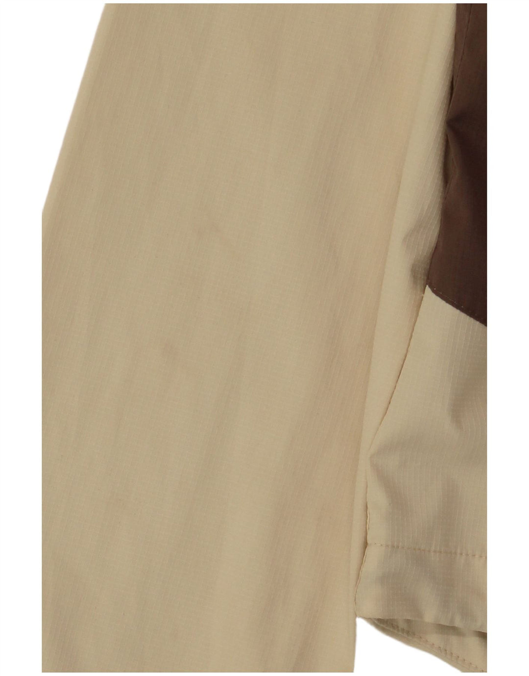 JACK WOLFSKIN Oversized regnjakke til kvinder UK 10 Small Beige Colourblock