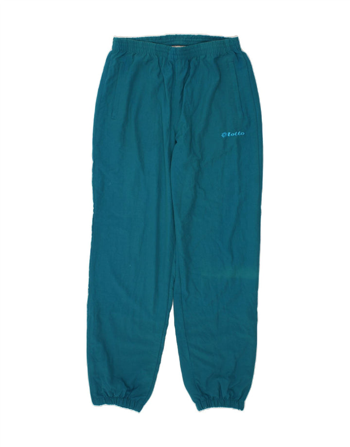 LOTTO Womens Tracksuit Trousers Joggers UK 18 XL Blue Polyester Vintage Lotto and Second-Hand Lotto from Messina Hembry 