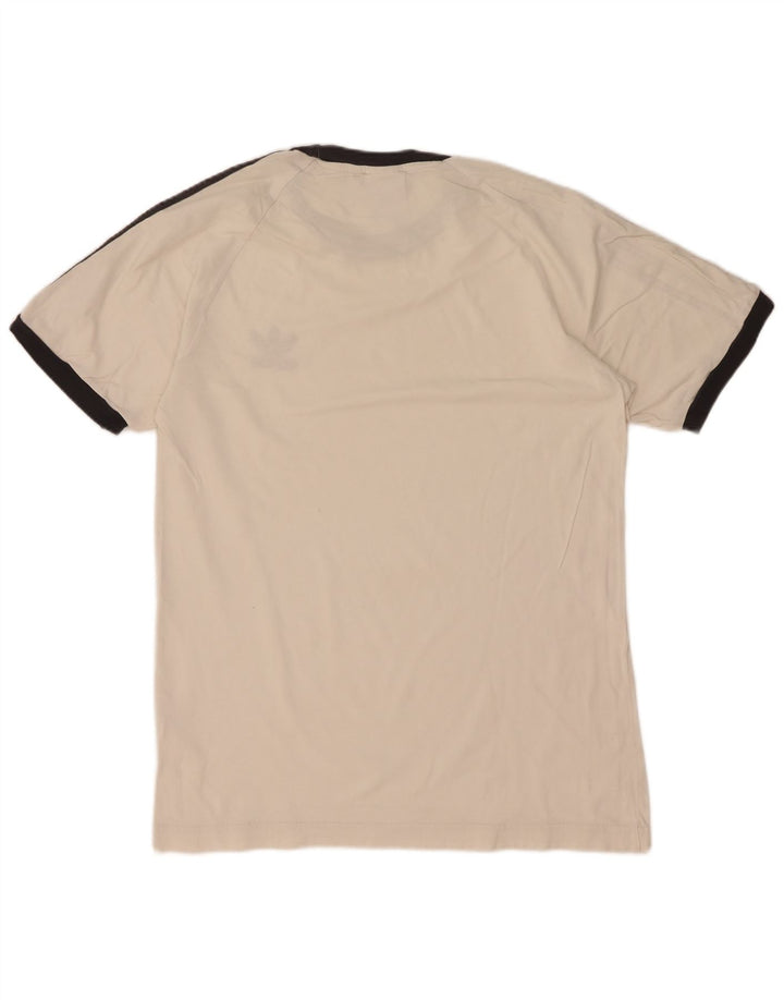 Adidas Herre T-Shirt Top Medium White