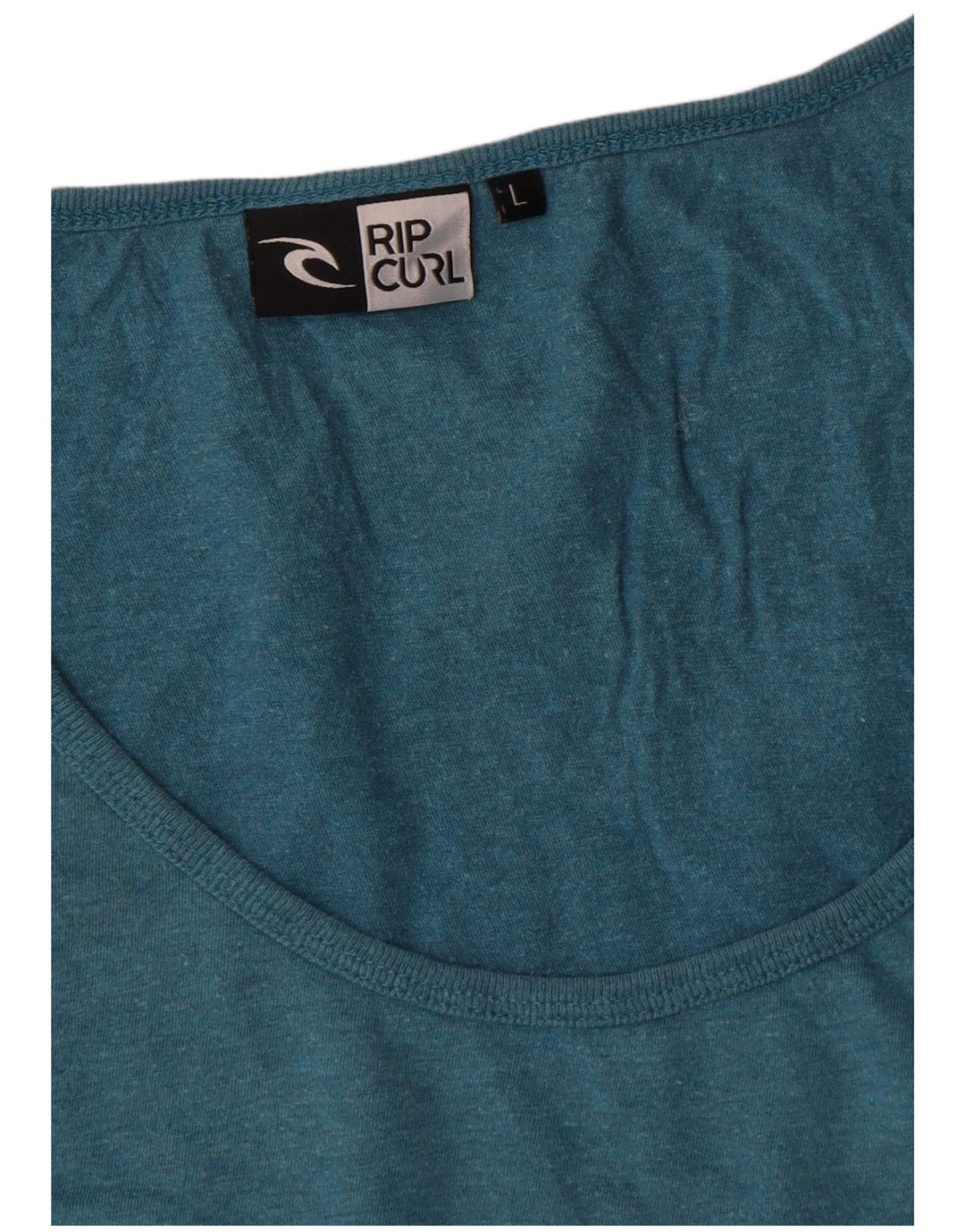 Rip Curl Damevest Top UK 16 Stor blå stribet bomuld