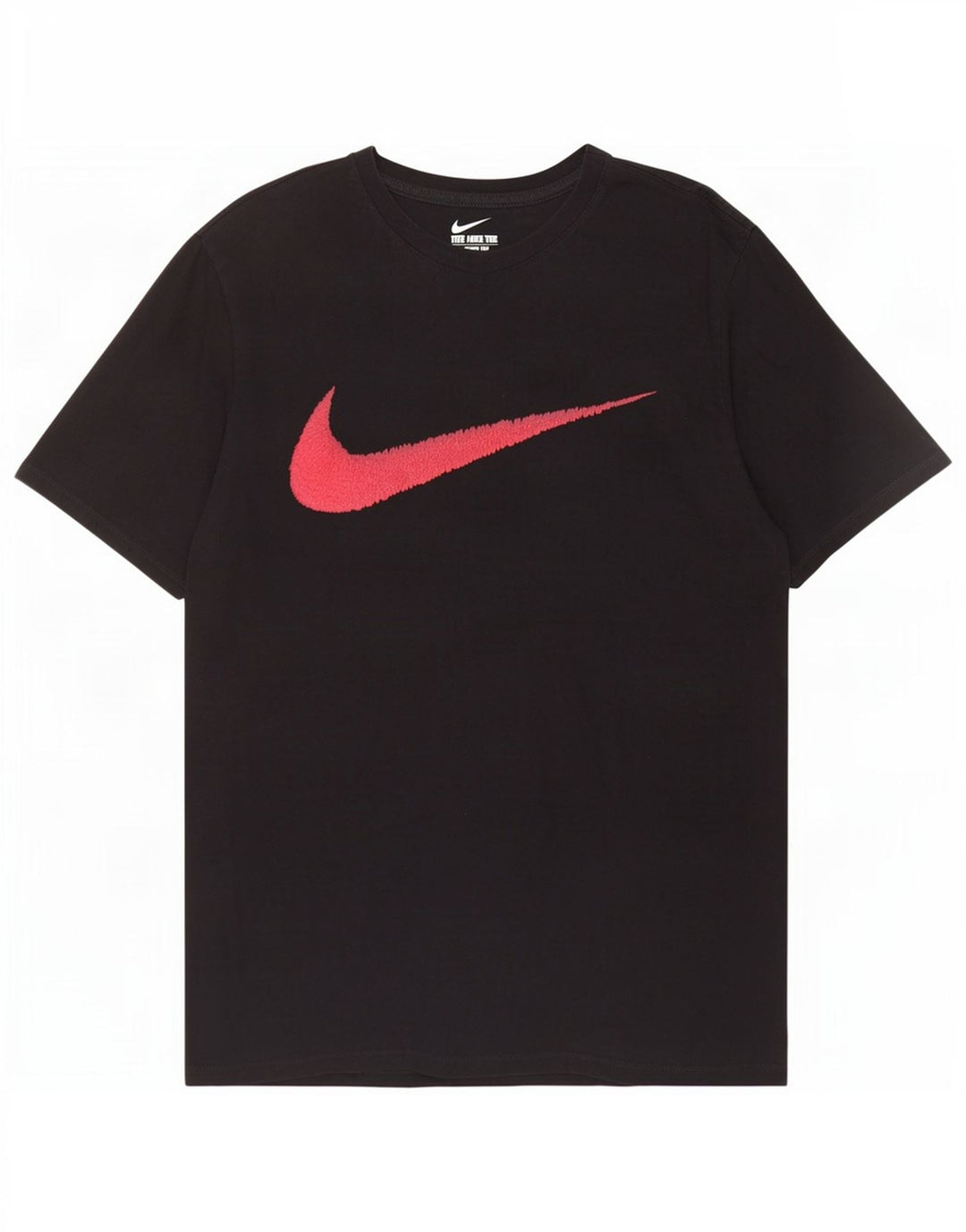 Nike Herre Athletic Cut Grafisk T-Shirt Top Stor Sort Bomuld